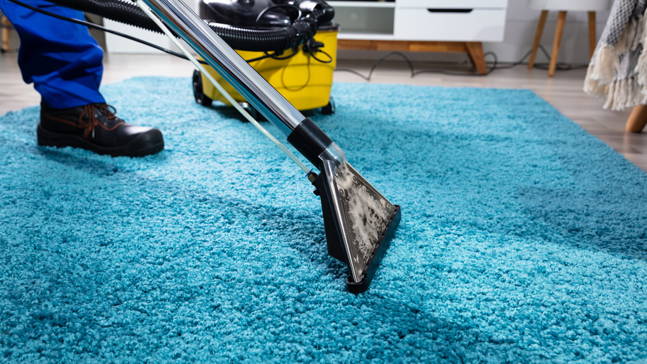 Professional cleaning crew in action during facility operations