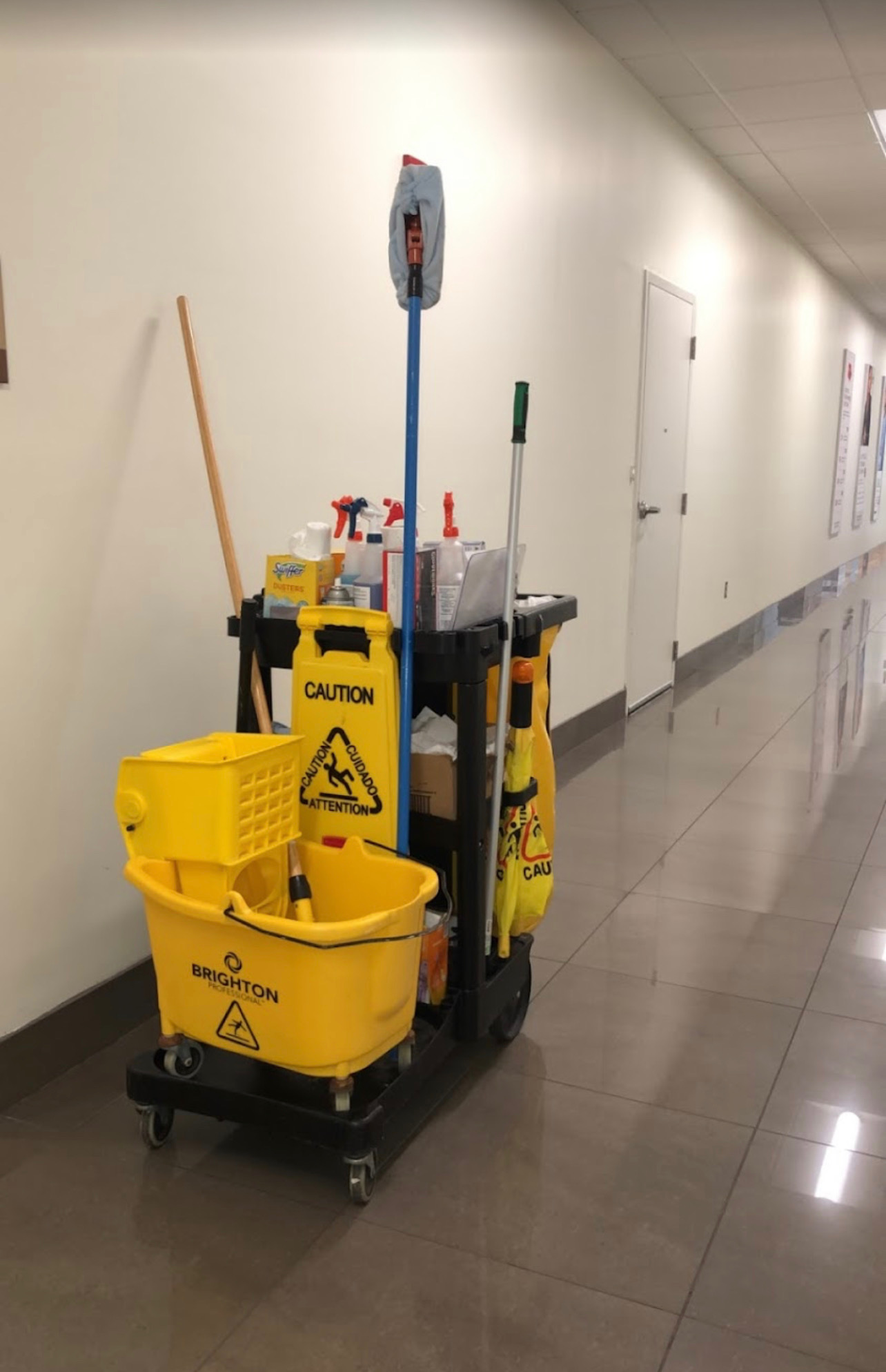 Quality janitorial services maintaining pristine conditions